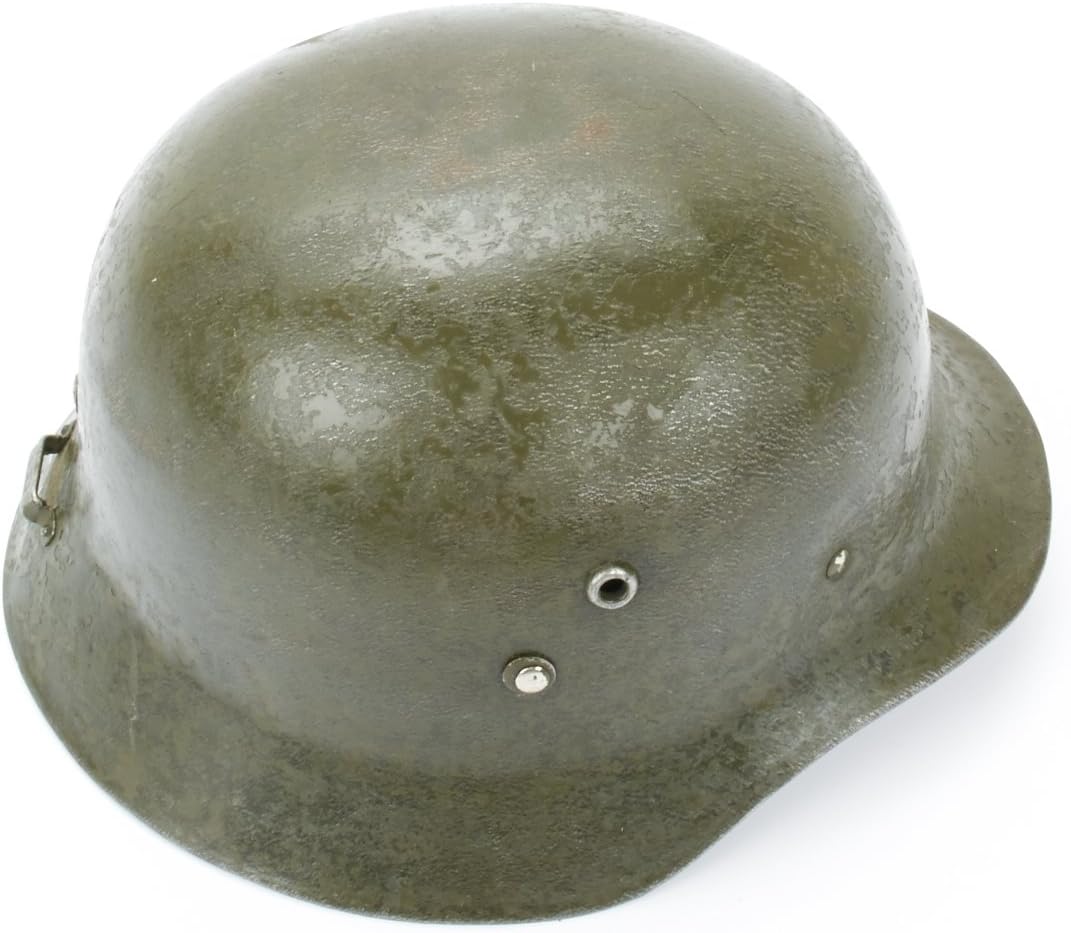 Original WWII Hungarian M38 Steel Helmet- Size 59cm, US 7 3/8