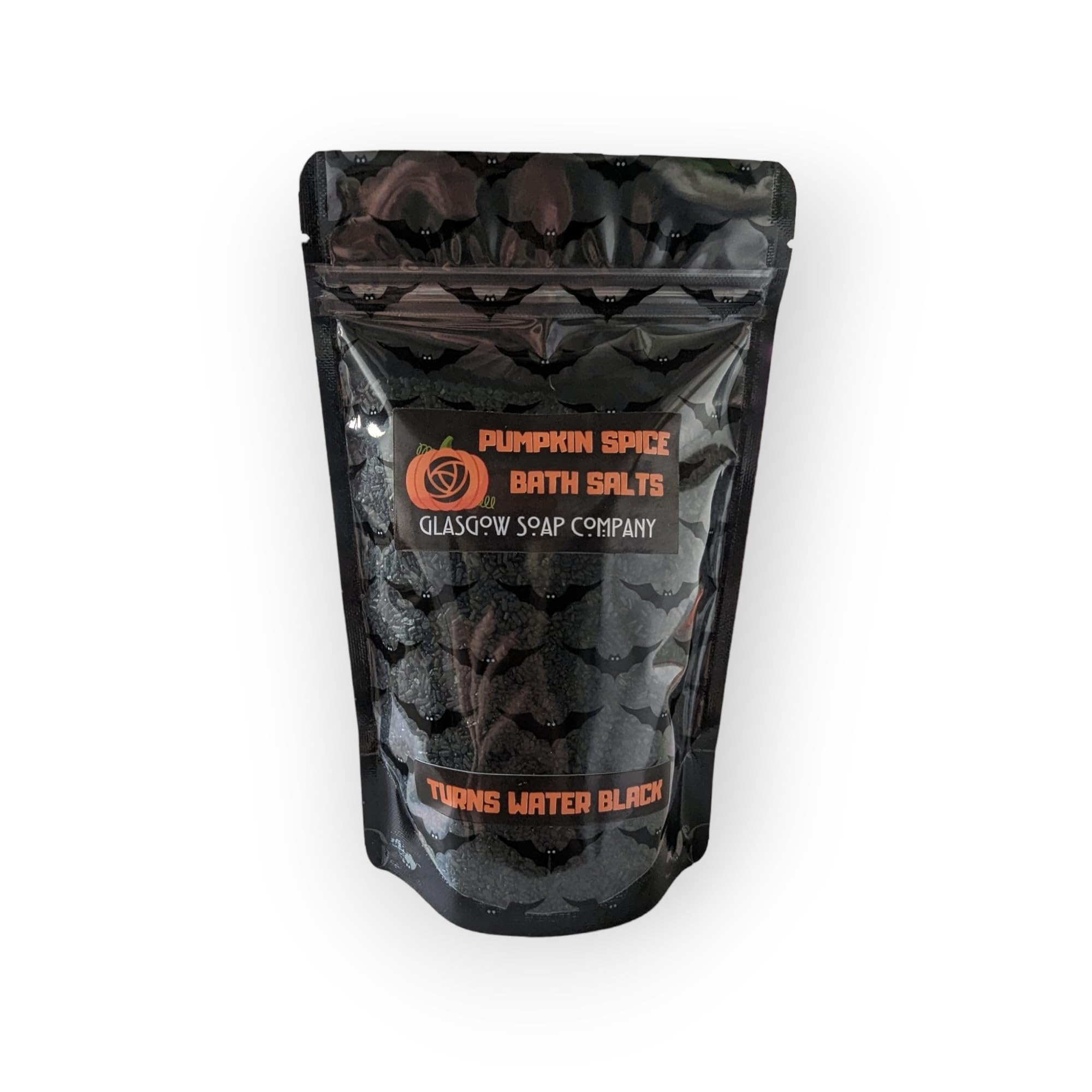 Pumpkin Spice Black Halloween Bath Salts 500g