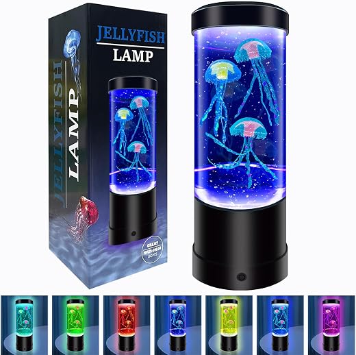 12” LED Jellyfish Lava Mood Lamp