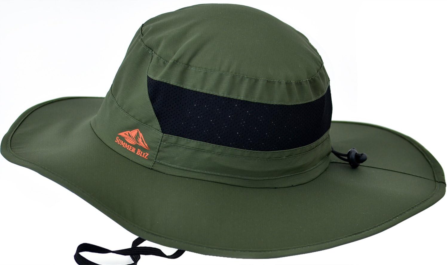 SummerBliz Sun Hat Wide Brim Sun Protection with Chin Strap for Men and Women