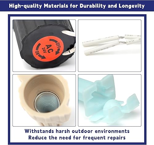 Miniatura 5 de Kit de reparación de solenoide 236239 Reemplazo para lluvia Bird SOLASSG4 Sistema de rociadores de jardín PGA, PEB, EFB-CP, BPE/BPES y válvulas GB