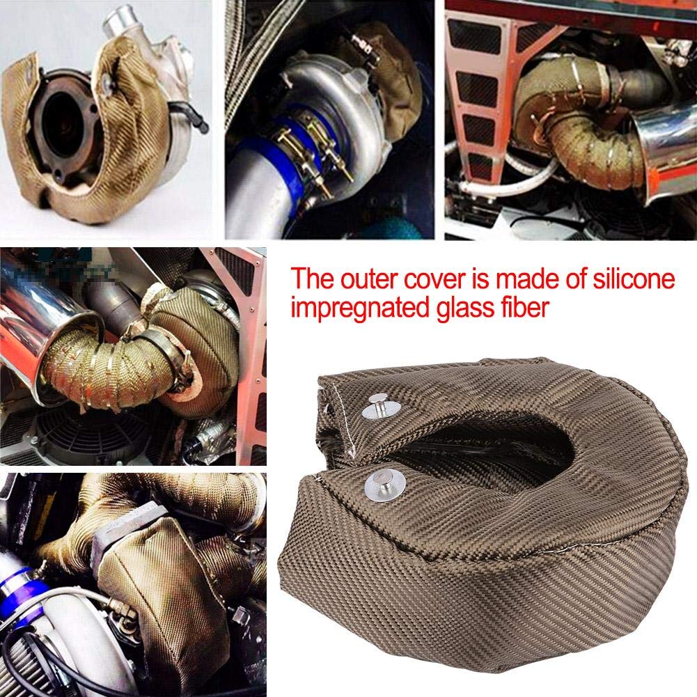 Turbo Heat Shield, Turbo Blanket Heat Shield Cover Barrier Turbo Cover Wrap per turbocompressori T3(T3)