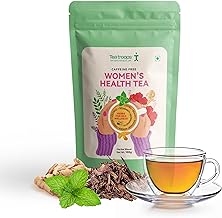 Tea Troops Women’s Health Tea 100g | Ayurvedic Herbal Tea for PCOS & PCOD | Ashoka, Ashwagandha, Shatavari | Pain Relief, Menstrual Support & Hormonal Balance | Caffeine-Free & 100% Natural