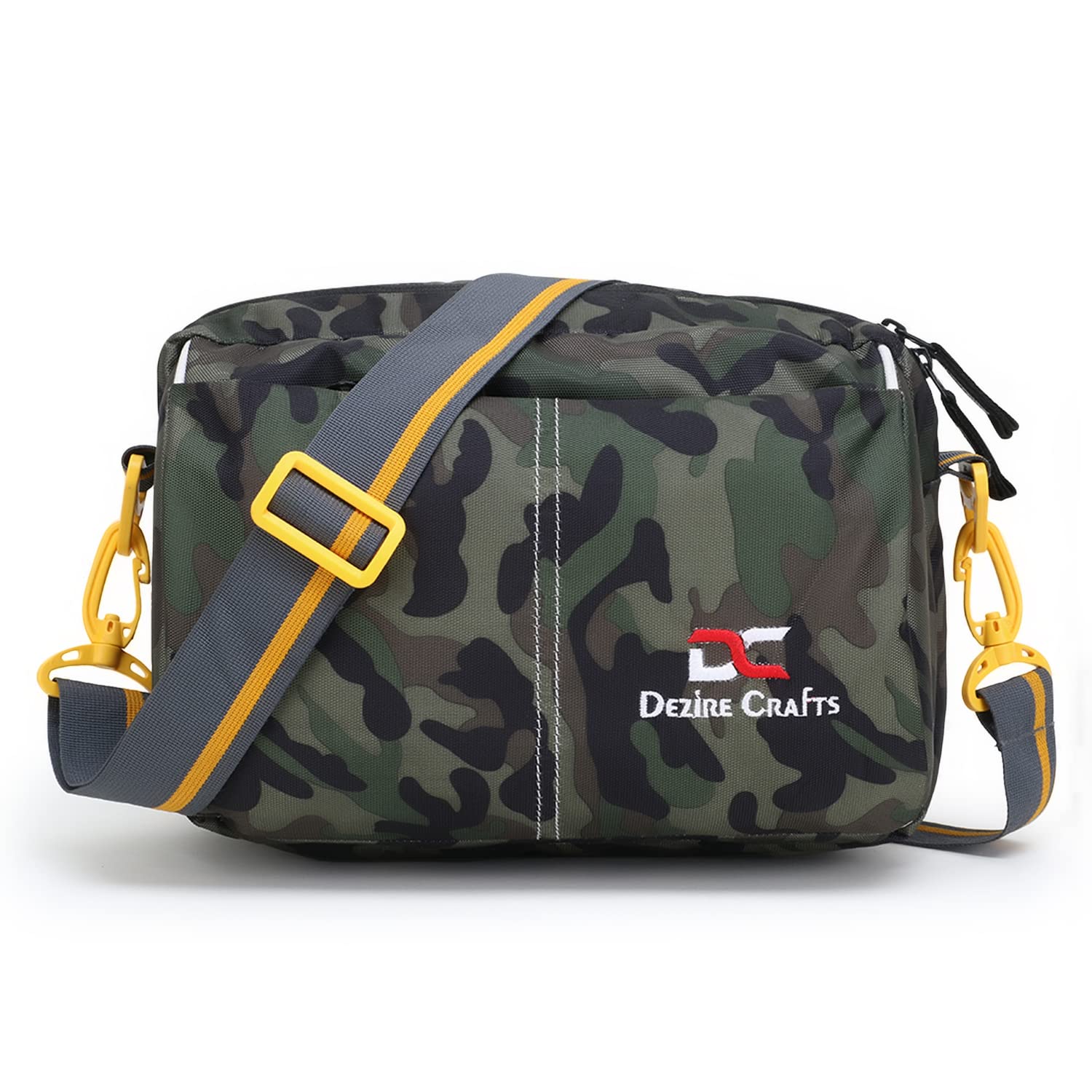 dezire crafts Sling Stylish Cross Body Travel Office Business Messenger Shoulder Bag with Multi-Pocket Zip Closure and Adjustable Straps for Men & Women (DC SLING BAGS 618)-picture-13