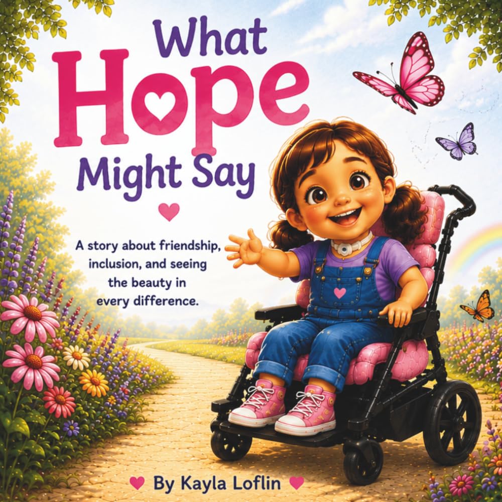 What Hope Might Say: A story about friendship, inclusion, and seeing the beauty in every difference.