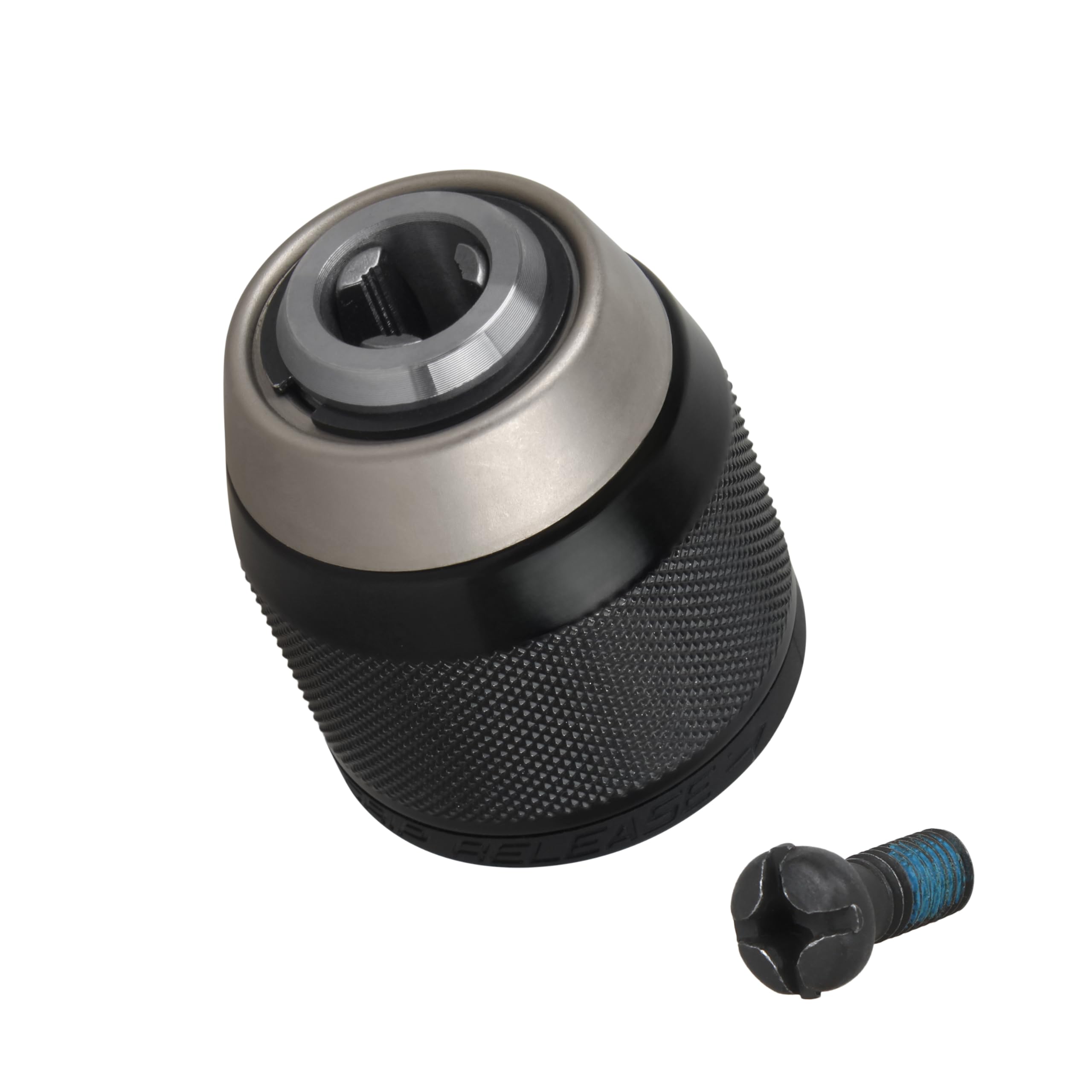 Shinelan 42-66-2608 Keyless Drill Chuck Assembly for Milwau-kee 1/2"-20 Mount Driver-Drill Tool 42-66-0023 42-66-2606 42-66-2607 42-66-2701 42-66-2702 (42-66-2608 with Screw)