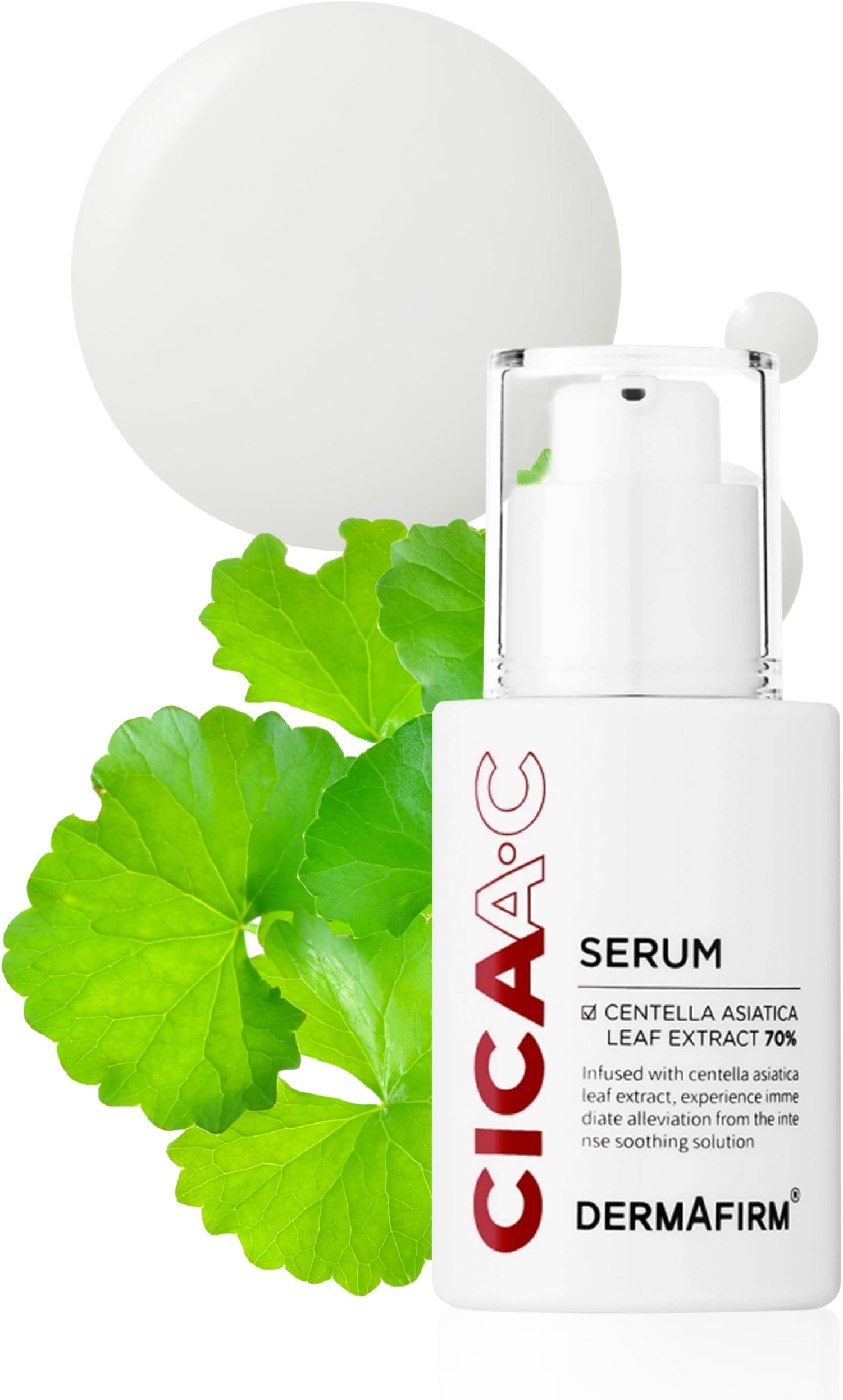 CICA AC Serum for Acne-Prone Skin โ Korean Facial Serum with Exosome, Centella Asiatica, Niacinamide, Salicylic Acid & Vitamin B3 โ Hydrating & Calming, 1.01 fl oz