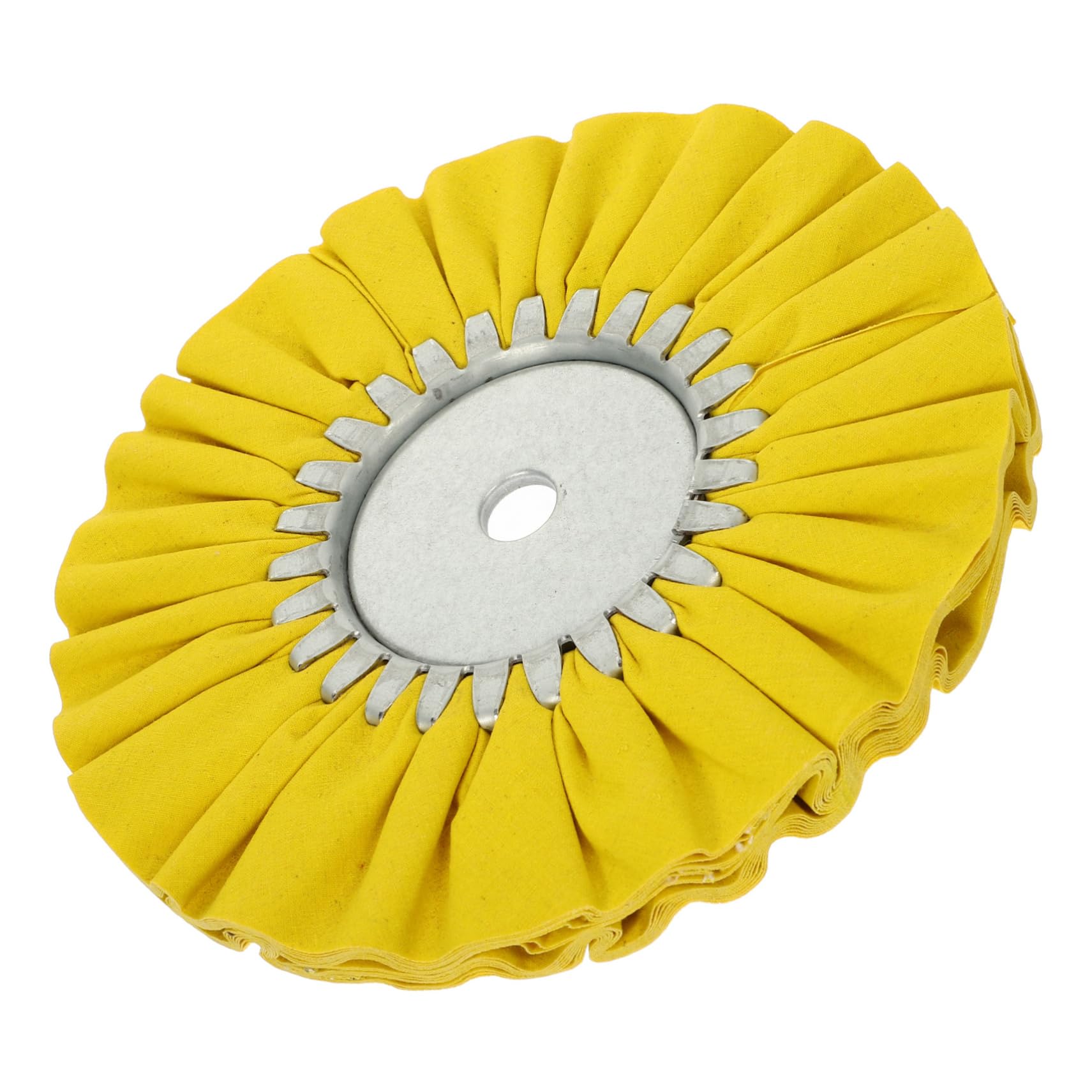 Buffing wheel pour surfaces métalliques en coton robuste pour meuleuse - 8