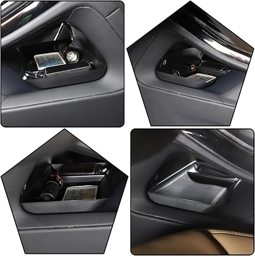 Miniatura 4 de HAPPYHORSE Bandeja de almacenamiento central automotriz compatible con Range Rover Sport 2023 + caja de almacenamiento inferior para consola