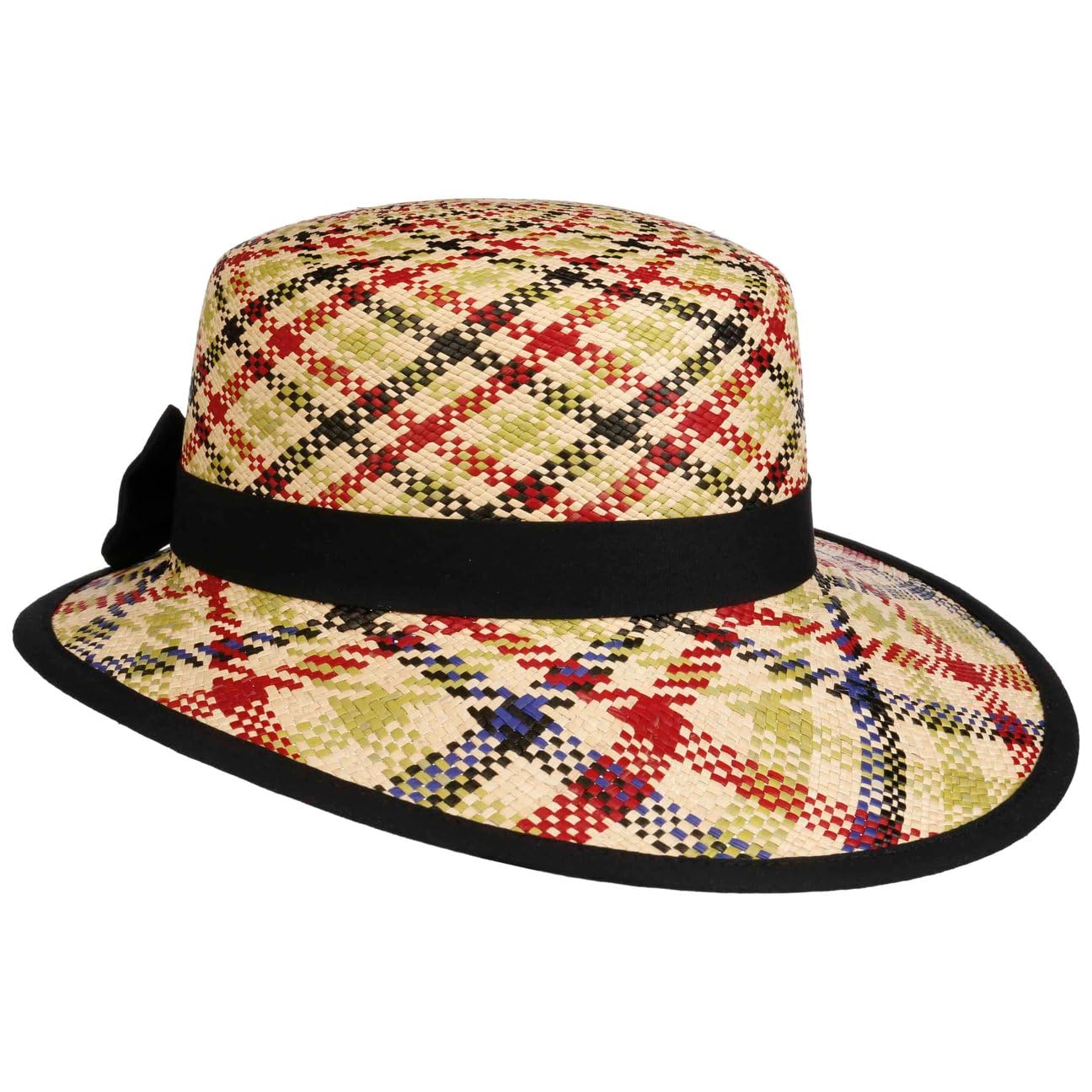 LIERYS Vina Schute Strohhut Brisa Flechtung Ripsband Damen Frühling Sommer
