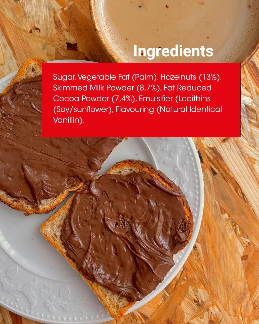 AGADE MiniNutella Mini Cups– 20 Single Serve Snack Packs (0.52 oz Each) + 20 Individually Wrapped Spoon - Valentines Chocolate Treats, Coworker Gift Ideas, Snacks, Back to School. with , Made in Germany