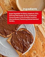 Vista 3 de AGADE MiniNutella Mini Cups: 20 paquetes de aperitivos individuales (0.52 onzas cada uno) + 20 cucharas envueltas individualmente, golosinas