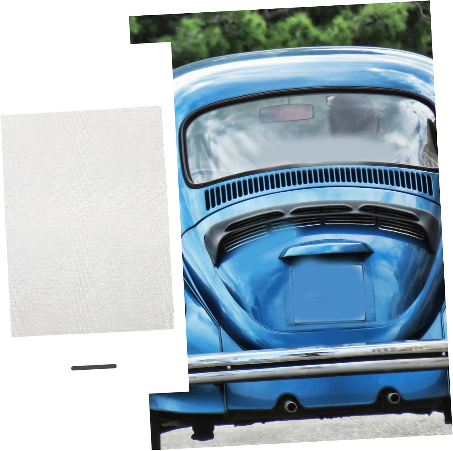 PRETYZOOM 3pcs Bumper Repair Mesh Plastic Welding Mesh Screen Patches Wire Screen