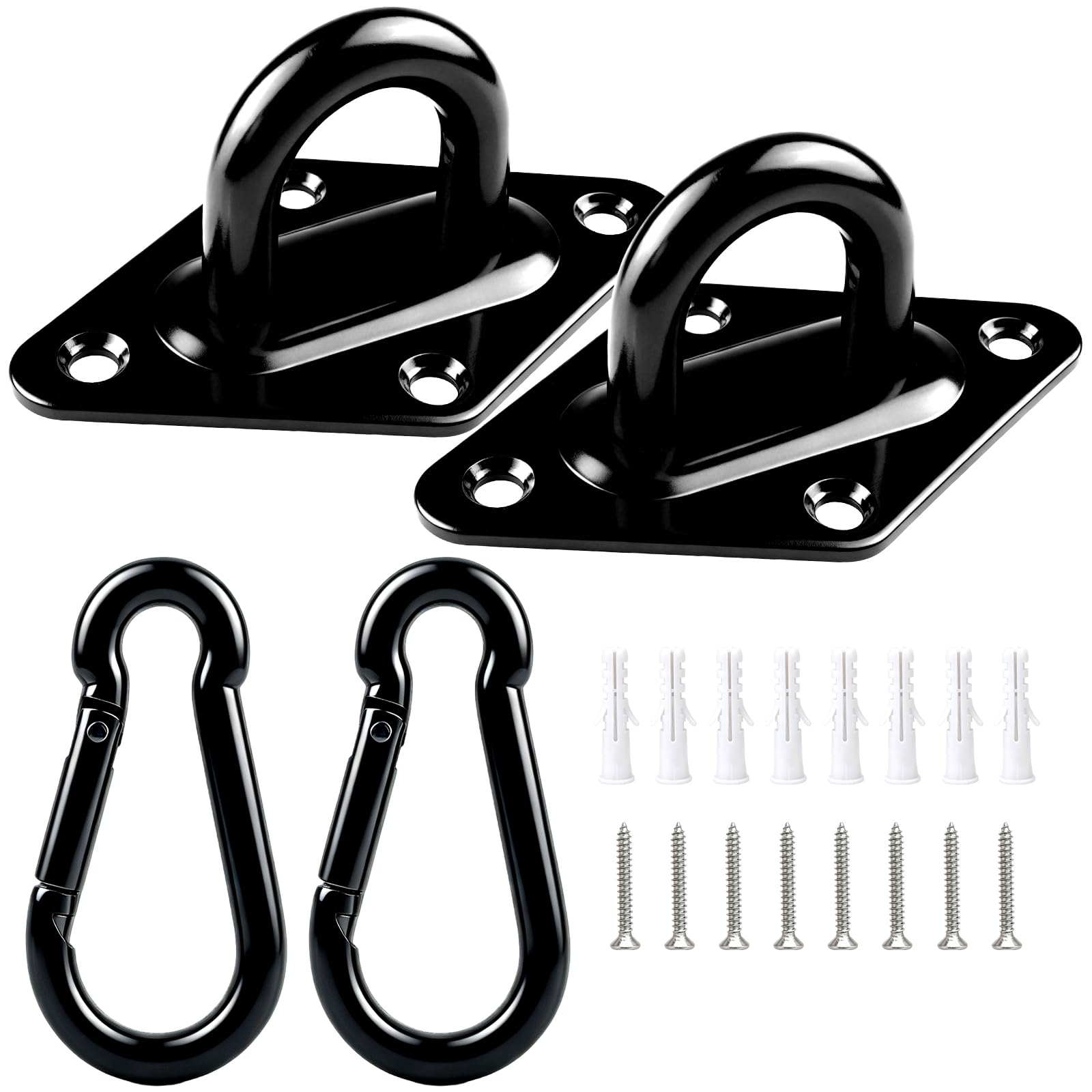 Heavy Duty Stainless Steel Ceiling Hooks - 400lb Capacity -9