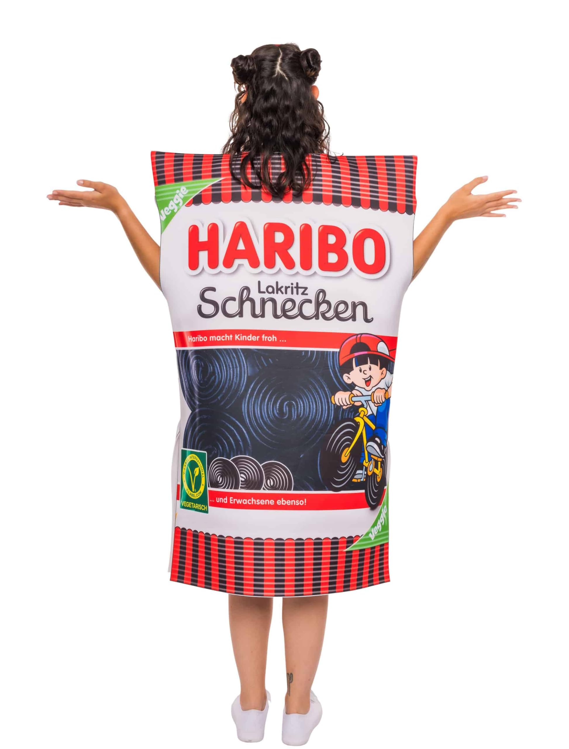 Deiters Kostüm HARIBO Lakritz Schnecken Erwachsene