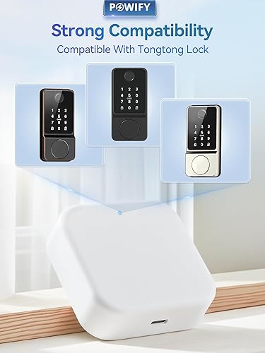 Miniatura 5 de Smart Lock Wi-Fi G2 Gateway, control remoto con aplicación TT Lock, compatible con control de voz Alexa