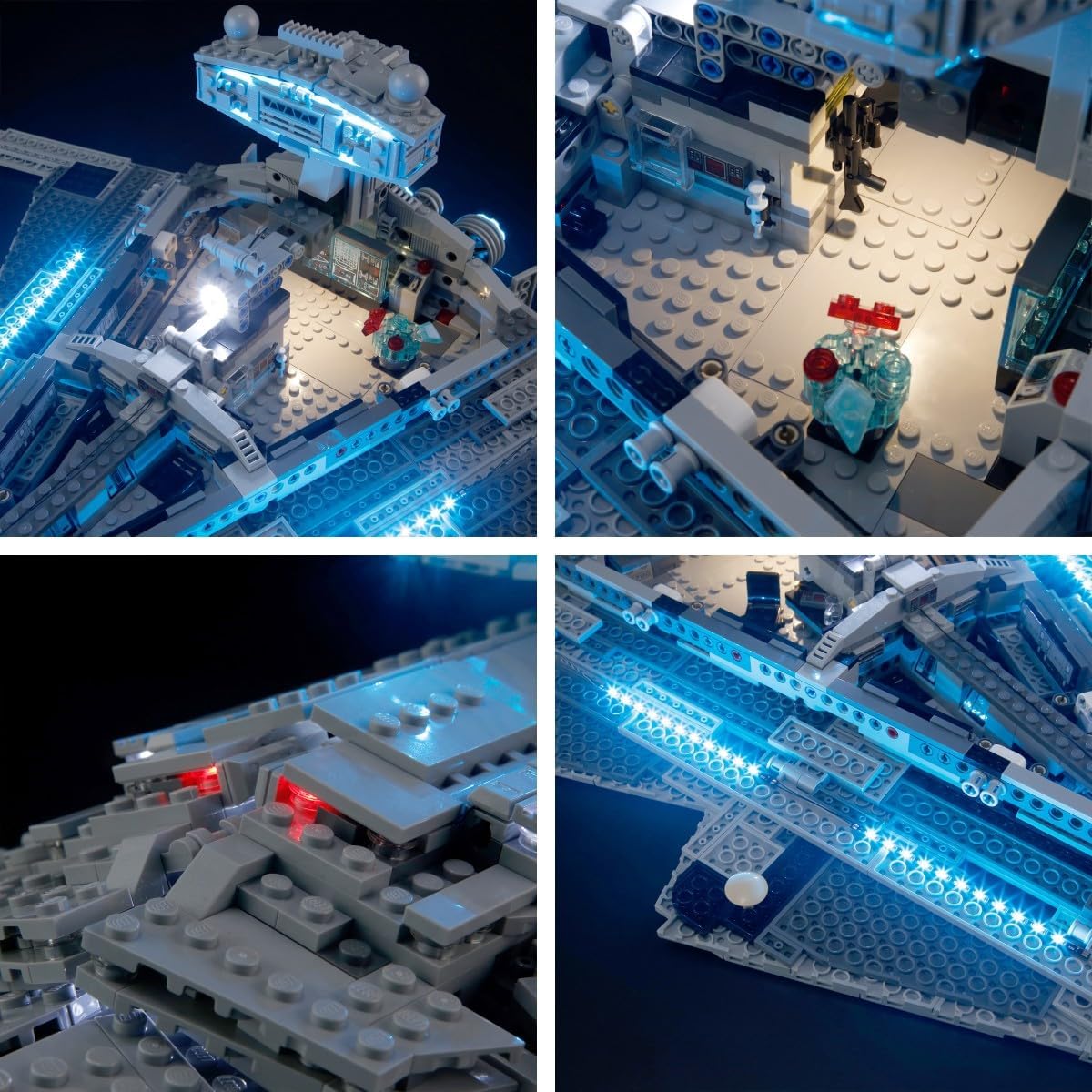 LIGHTAILING Light for Lego-75394 Imperial Star-Destroyer - Compatible with Lego Building Set - NOT Included The Model Set