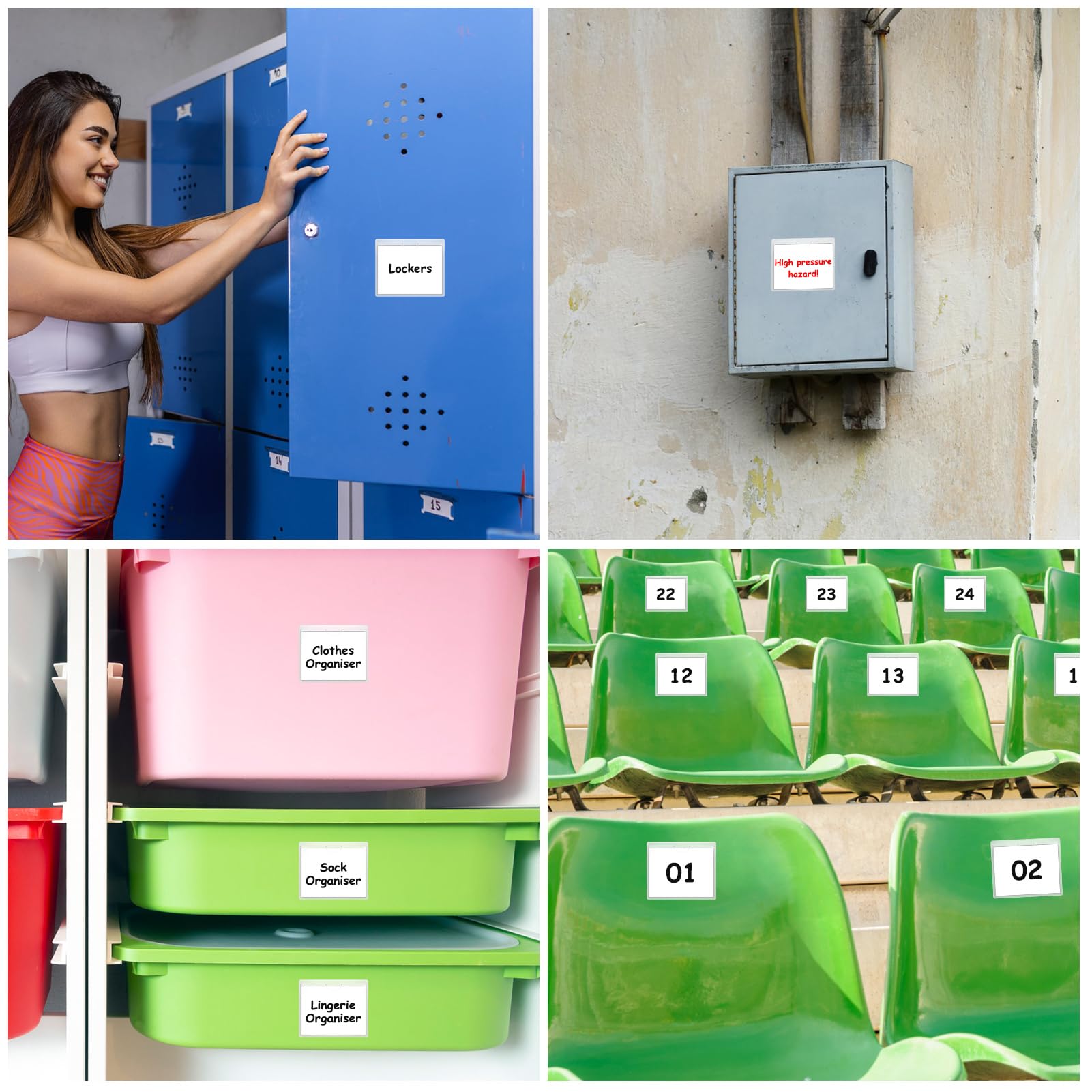 Soporte para Tarjeta de Discapacitado en Parabrisas, 10 piezas Soporte Adhesivo para Tarjeta VTC/Taxi/Ticket de Disco de Estacionamiento - Coche/Parabrisas