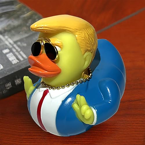 Miniatura 8 de Jeeps Duck Trump 2024 patitos de goma para baño de bebé Juguete de baño Trump Collection Decoración de coche para niños