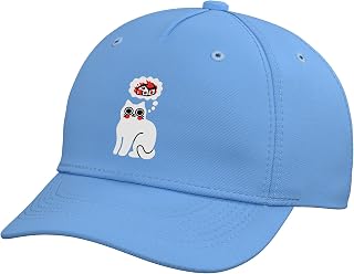Dreaming of Destruction Cats Kitten Kitty Funny Cat Lovers Adjustable Baseball Hat