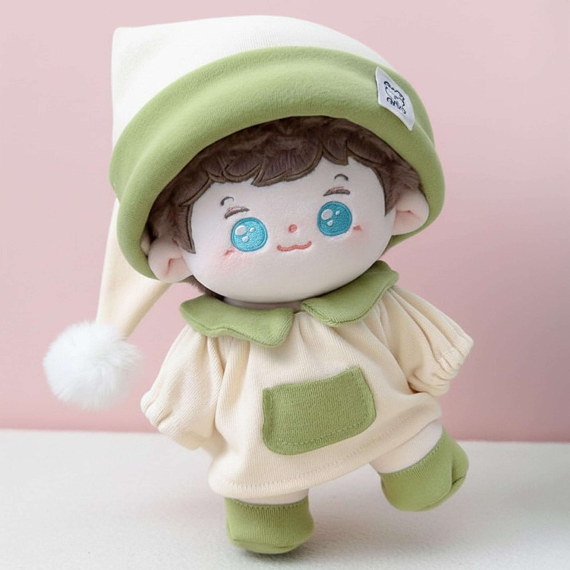 Amazon.co.jp: パジャマセット(帽子&ワンピース&靴) 10cmぬい服