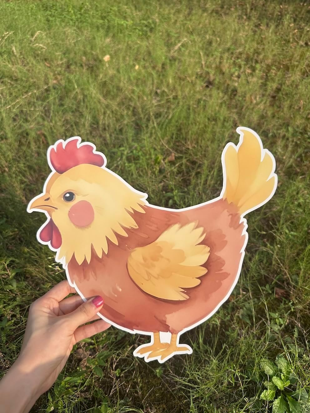 Large Farm Animal Cutouts with Stand, 12inch Farm Themed Party Decorations, Barnyard Birthday Baby Shower Supplies, Party Decorations Prop | 6PCS Stand Up Prop