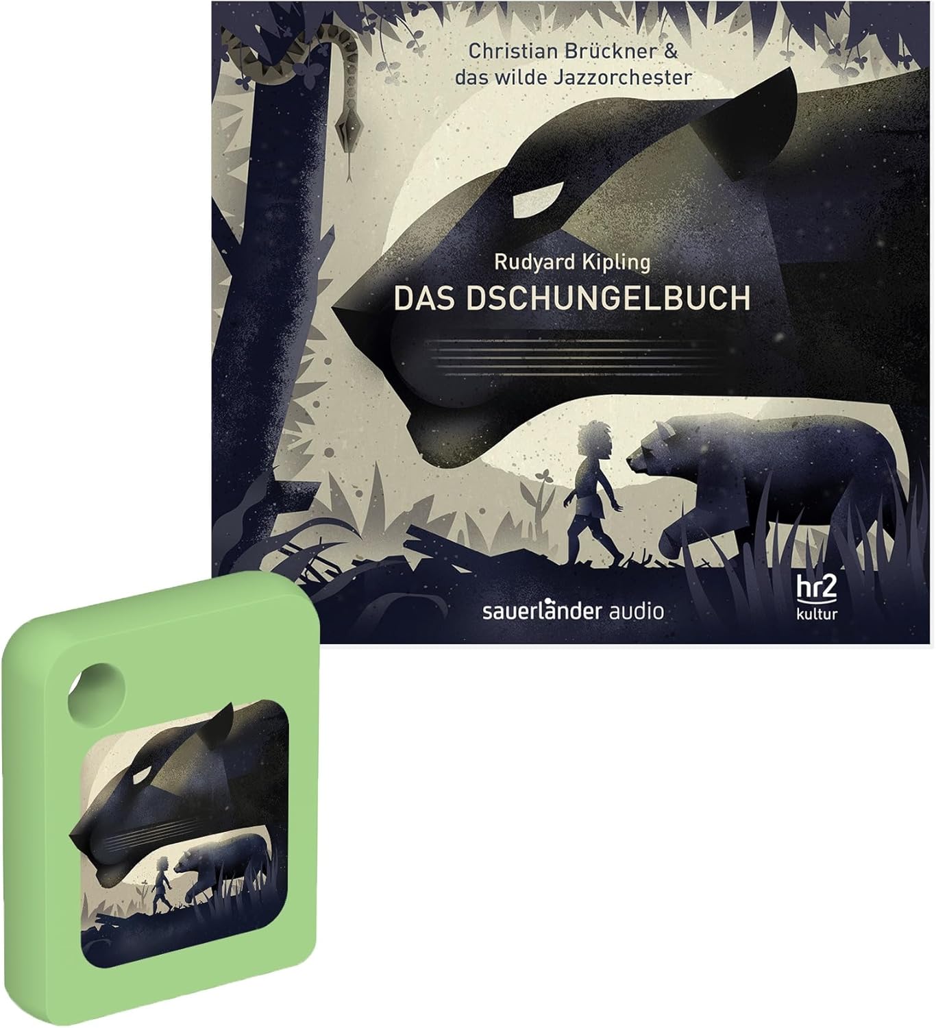 Audio Token: Rudyard Kipling - The Jungle Book - A Narrative Concert, Audio Book for Children from 8 Years, Playing Time Approx. 76 Minutes