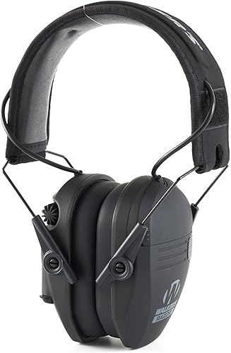 Vista 111 de Walker's Razor Slim Shooter Electronic Hunting Orejeras de protección auditiva plegables Razor Slim Verde Patriot,Flat Dark Earth,Tierra oscura