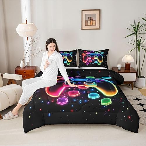 Miniatura 103 de Castle Fairy Juego de edredón de elefante de dibujos animados, tamaño individual, juego de edredón Kawaii de animales salvajes para niños y niños