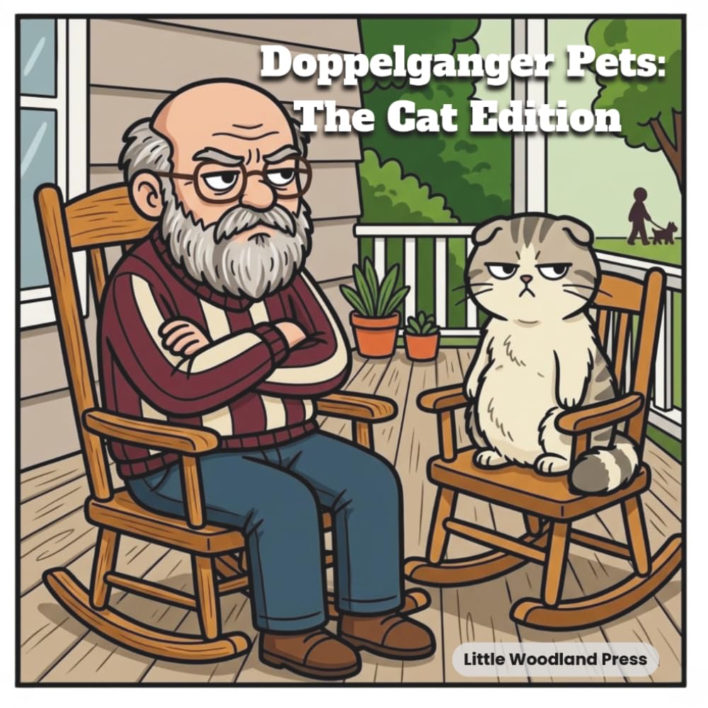 Doppelganger Pets: The Cat Edition: — Purrfectly Matched: Humorous Cat and Owner Illustrations for Cat Lovers