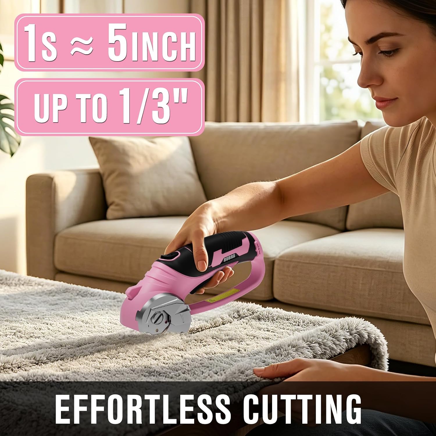 Cordless Electric Scissors for Cardboard Cutter with 4 SK5 Blades image 3