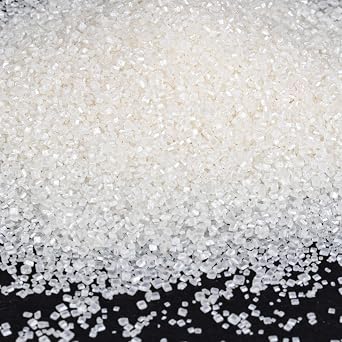 Twisweet White Sanding Sugar 150g, Edible Sprinkles for Cake Decorating
