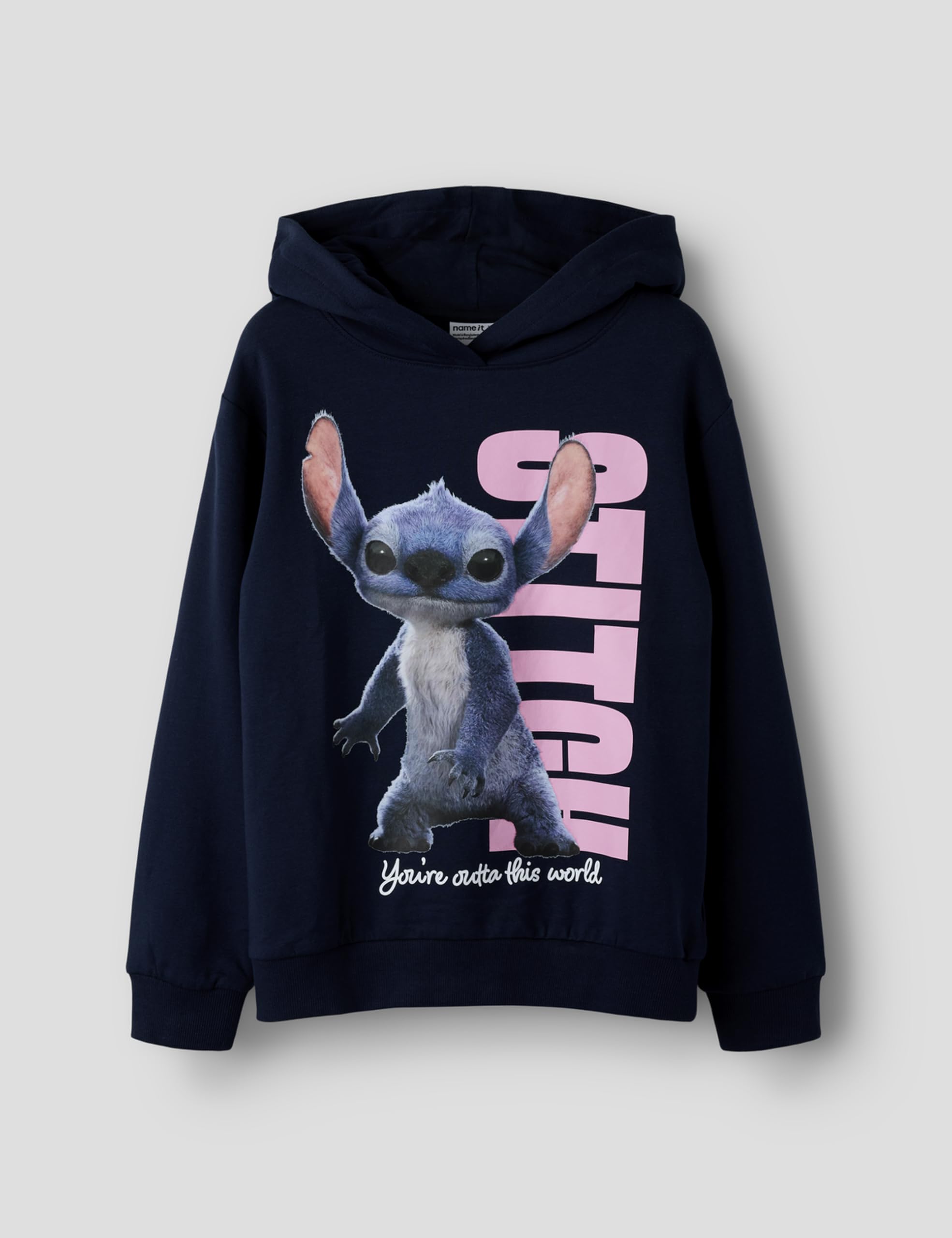Name IT Nkfnibul Stitch Nreg Lnoos Wdi Sweat Bru Fille