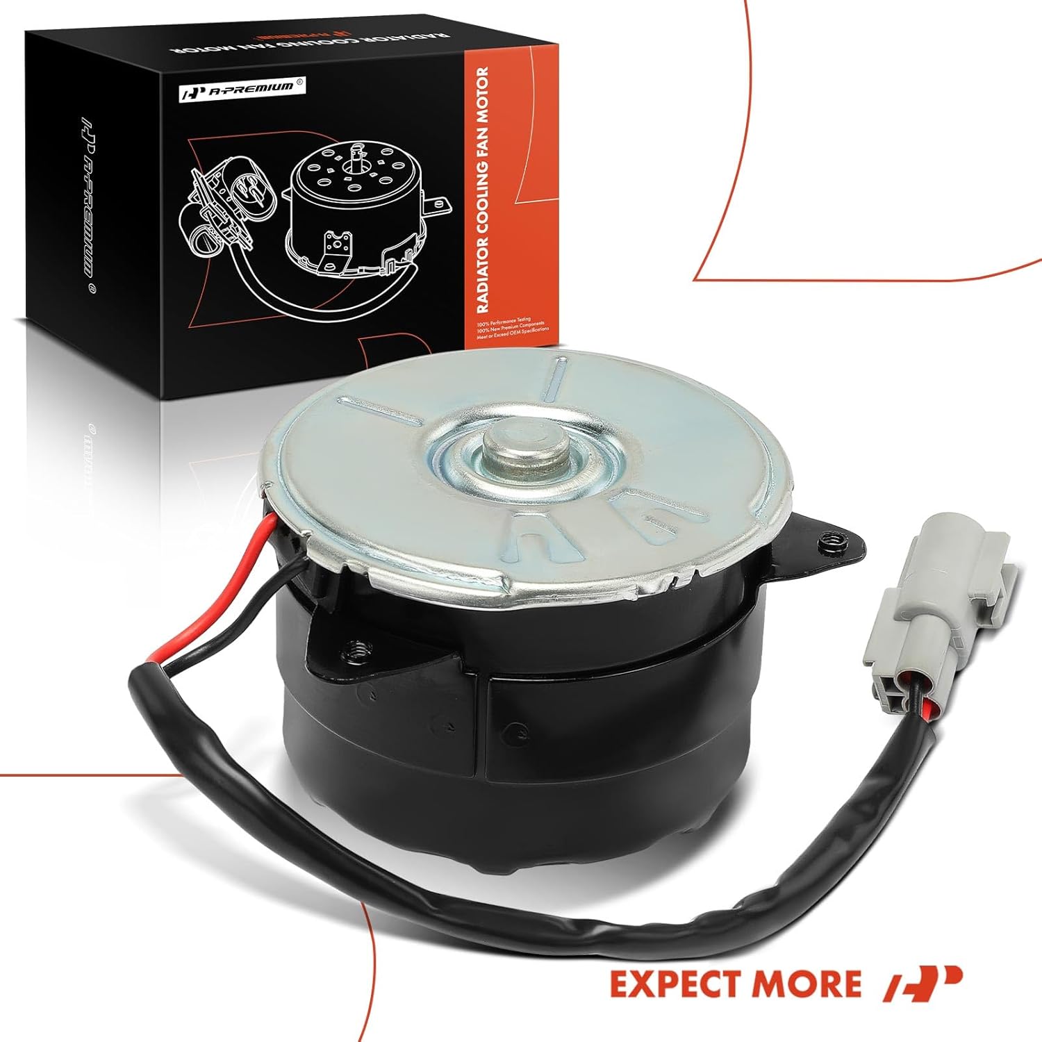 A-Premium Radiator Fan Motor Compatible with Toyota Sienna 1998 1999 2000 2001 2002 2003