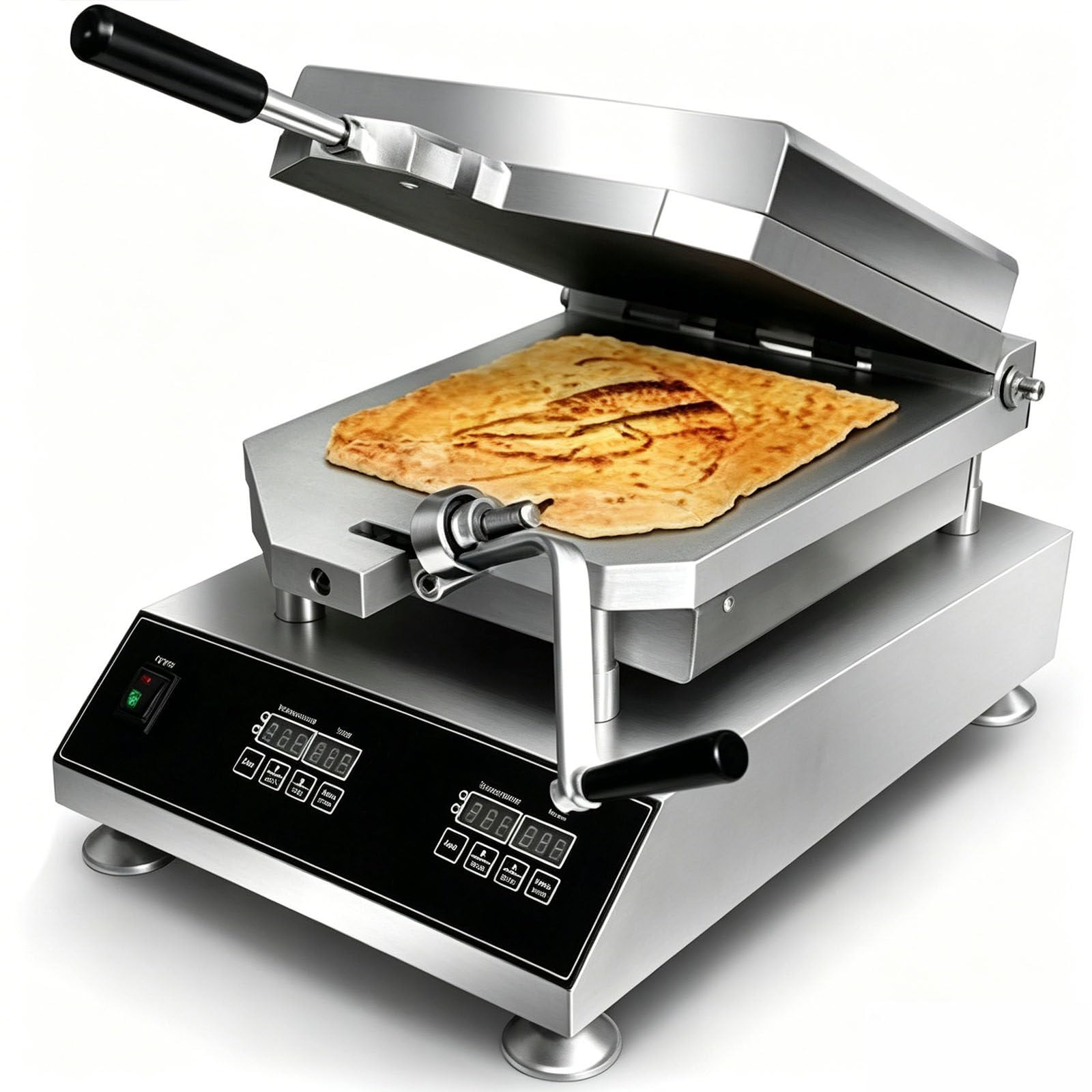 ylpddmm Seafood Pancake Machine 2800W, Pancake Grill Roaster