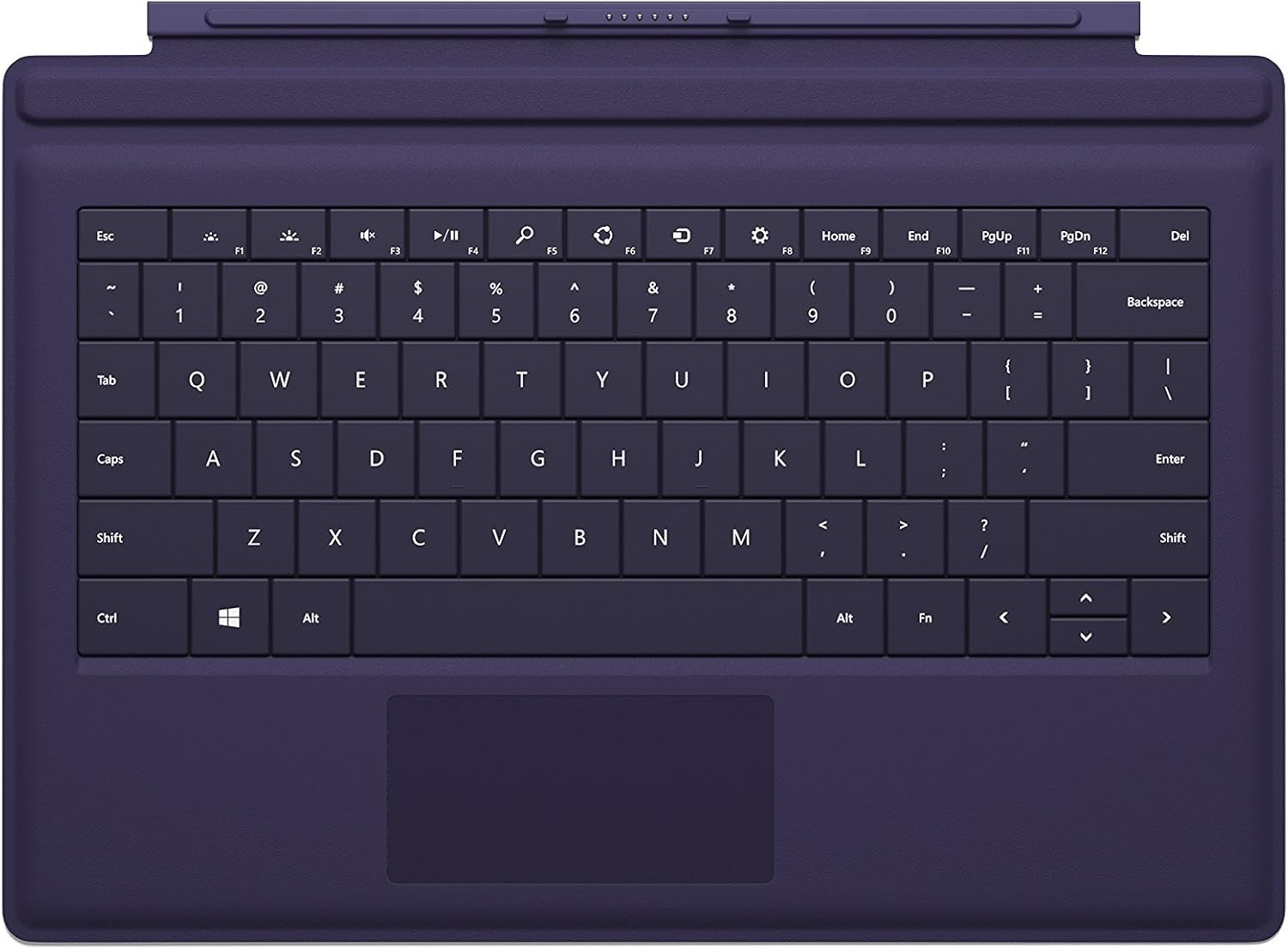 Microsoft Surface Pro 3 Type Cover (Purple) (Renewed)