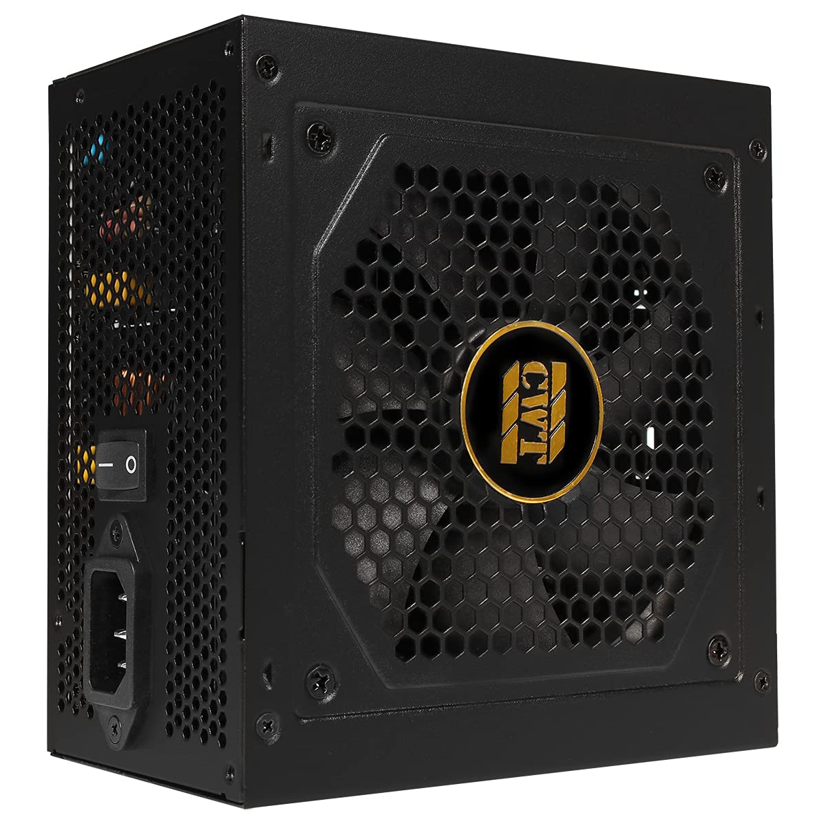 JUSTOP Fortitude 80 Plus Gold 850W Power Supply Unit, RTX 50 Ready, Full Modular ATX PSU, Active PFC Protection, Solid Caps, Long Flat Cables, SLI/Crossfire Ready