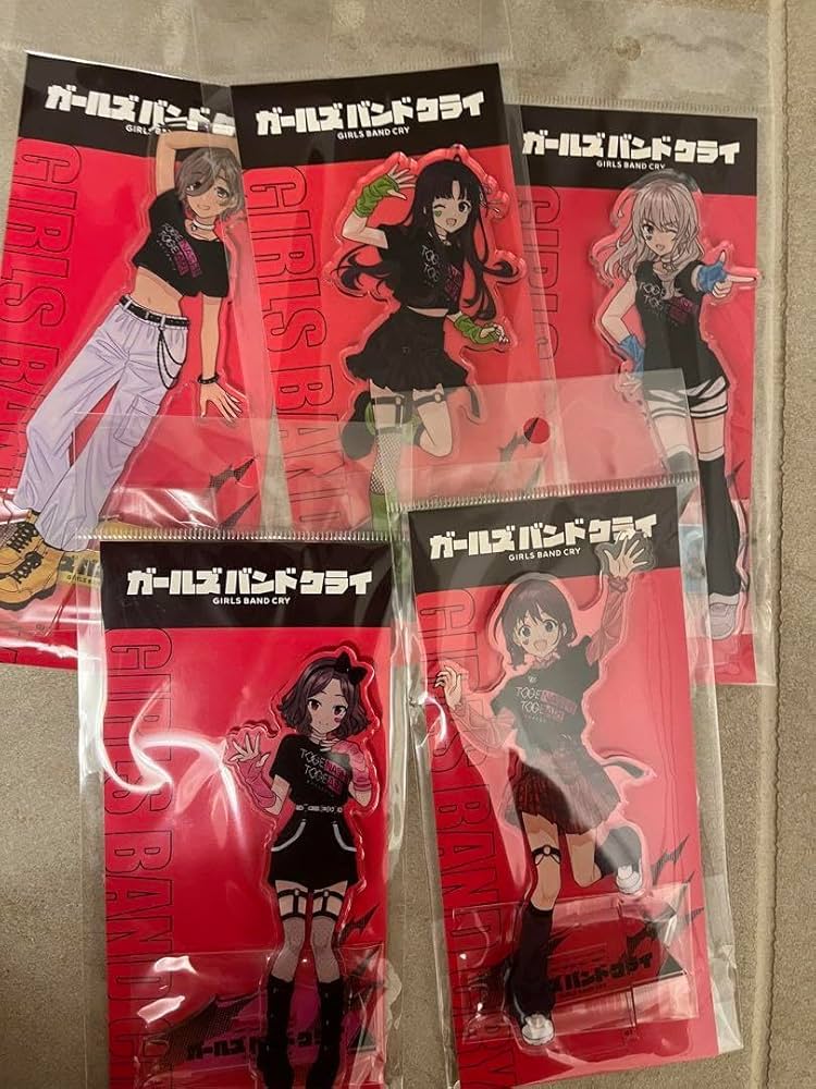 ドンキ×ガールズバンドクライアクリルスタンドトゲナシトゲアリメンバー