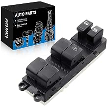 Power Master Window Switch 25401-9W100 Driver Side Fits for- Nissan Sentra 2007-2012, for-Nissan Pathfinder 2005 2006 2007 2008, Replaces OE 25401-ZP40B 25401ZP40B 25401-ZJ60A