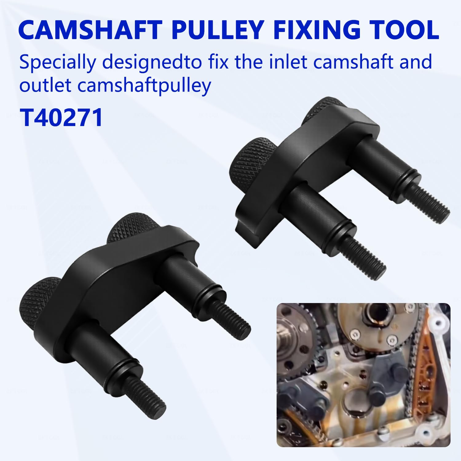 ZKTOOL 32 pezzi Albero a Camme Motore Tenendo Allineamento Strumento di Fasatura, Compatibile con Audi VW 1.8 2.0 TSI TFSI EA888 - Set Completo, OEM T10352 T40196 T40271 T10368