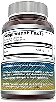 Vista 2 de Amazing Formulas Suplemento de aminoácidos taurina 1000 mg por porción 100 cápsulas Sin OMG Sin gluten Fabricado en Estados Unidos Paquete de 3