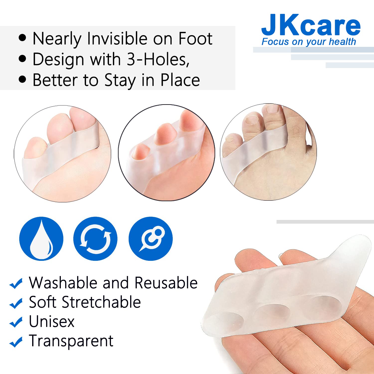 Pedimend™ Tailor's Bunion Spacers For Instant Relief From Bunionette Pain (2PCS - View #2