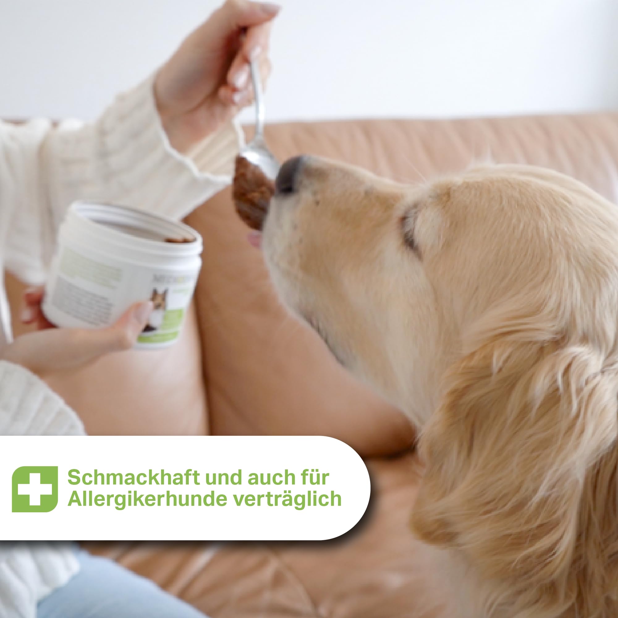 MEDIDOG 500g Premium Ulmenrinden-Paste für Hunde sofort verzehrfertig mit Slippery Elm Bark | unterstützt eine gesunde Verdauung & Normale Kotkonsistenz