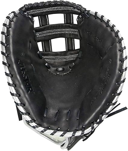 All-Star CMW3001-BBKWHRHT 33.5" H-Web Open Back BLKWHT Softbol CM BKWH RHT