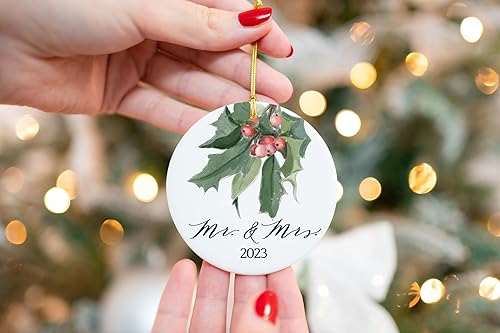 Miniatura 3 de Custom Ceramic Christmas Ornaments (Photo + Year)