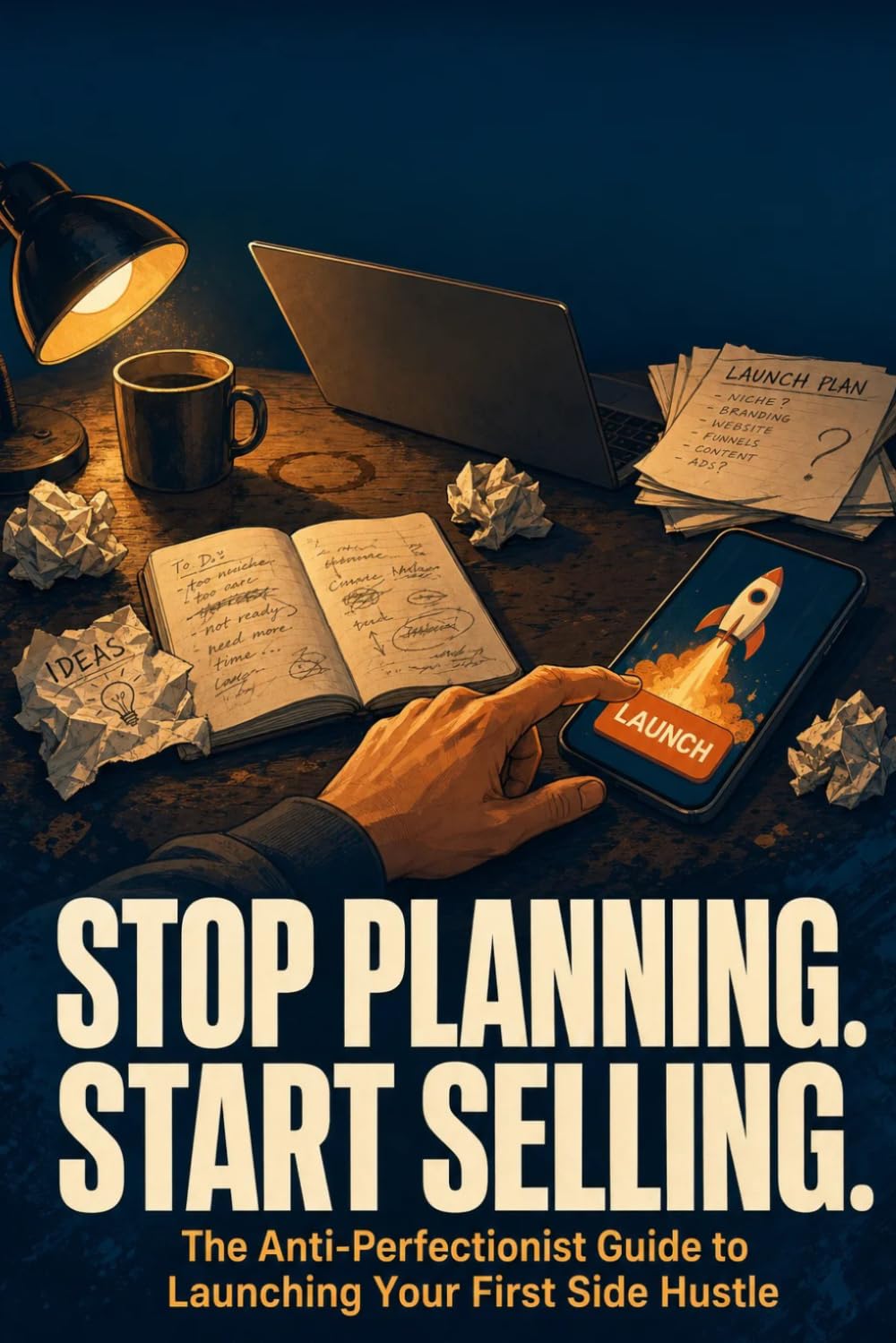 Stop Planning. Start Selling. The Anti-Perfectionist Guide to Launching Your First Side Hustle: Overcome Perfectionism and Launch a Side Hustle in Just 48 Hours