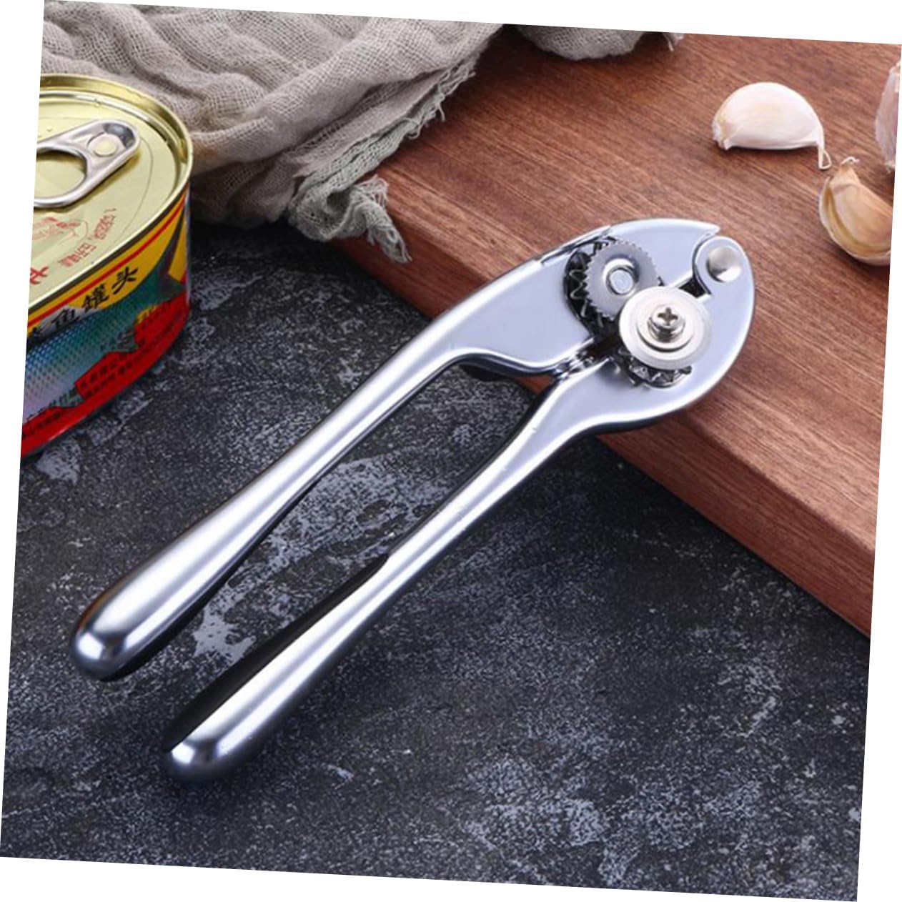 Manual Can Opener Practical Kitchen Gadget Soda Can Opener Tool Zinc Alloy Easy Lid Remover