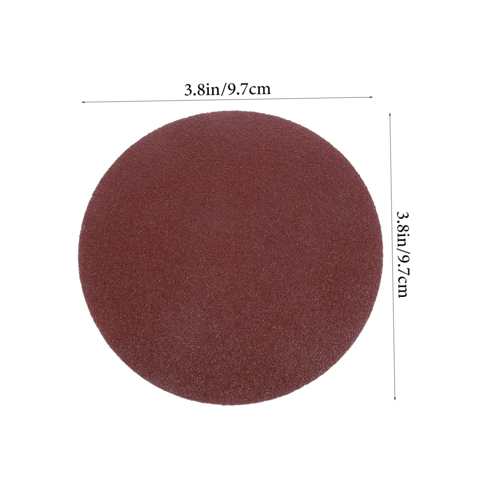 SOLUSTRE Sandpaper for Crafts 100pcs Round Sanding Discs Wet Dry Sandpaper Fine Grit