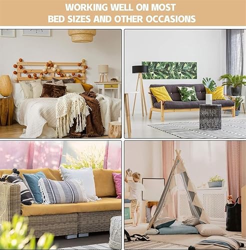 Miniatura 6 de WHTCHSU Clips acolchados los cierres de manta evitan que se muevan dentro de la funda de edredón y accesorios de cama, paquete de 4