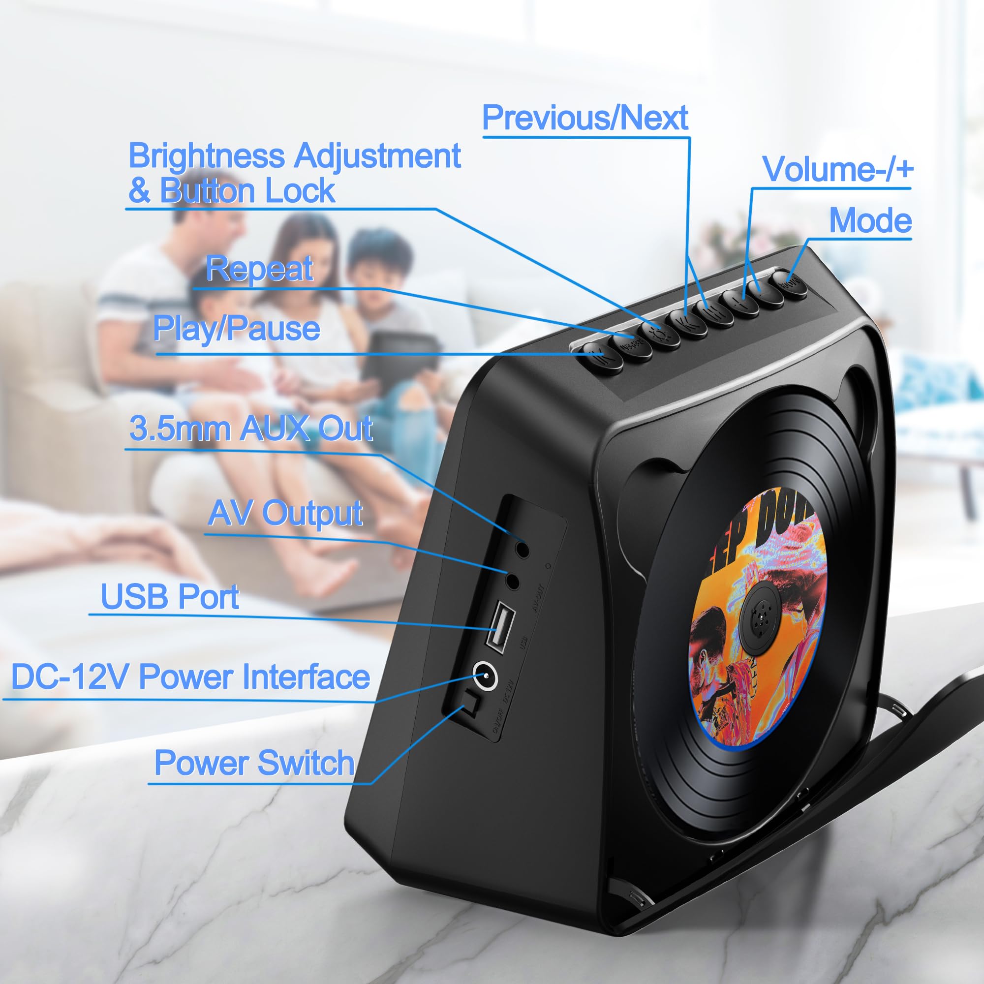 Portable Lecteur DVD
